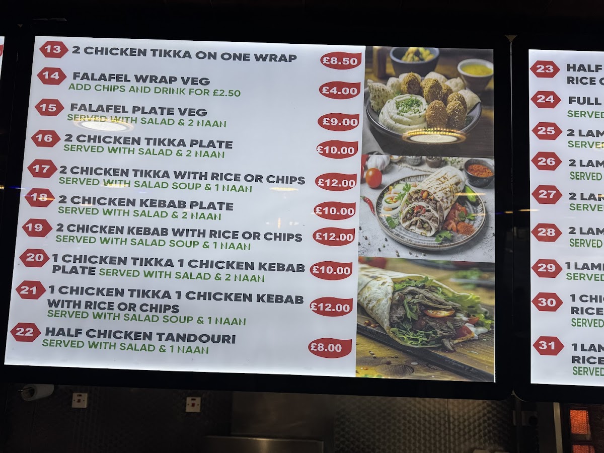 Menu Middle Eastern Shawarma-1