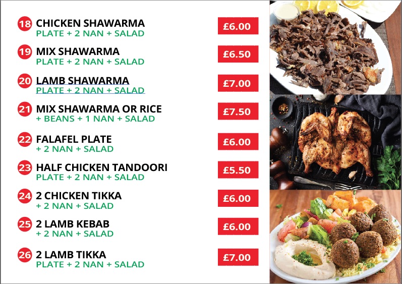 Menu Middle Eastern Shawarma-9